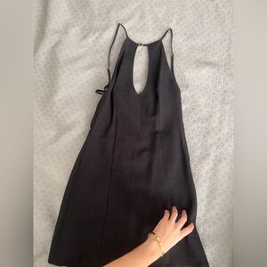 Zara black dress